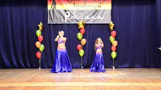 Bellydance дуэт мама и дочка Saniya Aliferova&Alina Aliferova