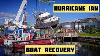 Hurricane Ian Boat Recovery