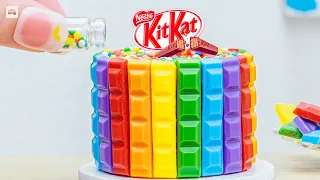 Amazing KitKat Cake Dessert | Miniature KITKAT Chocolate Cake Decorating