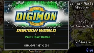 Digimon World - 1:30:57 Single Segment World Record Speedrun [Audio Commentary]