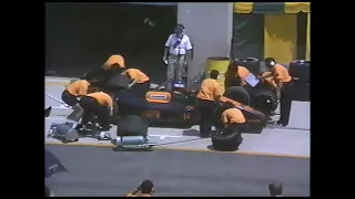 1988 F1 Canadian GP - Philippe Streiff (AGS) retire on lap 41 with deranged rear suspension