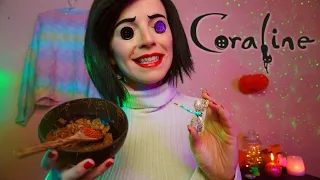 ASMR THE OTHER MOTHER TUCKS YOU INTO BED AND PAMPERS YOU coraline asmr roleplay