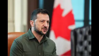 CAUGHT ON CAMERA: Zelenskyy thanks Canadians for supporting Ukraine