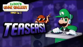 LUIGI'S GAME GALLERY: 9999 IN 1 TEASERS!!! | IHY LUIGI, MX, SOMARI, GRAND DAD AND BOOTLEG MARIO!!!