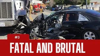 Fatal And Brutal Car Crash Compilation #3
