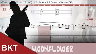 Moonflower (Flor de Luna) - Santana - Guitar Backing Track