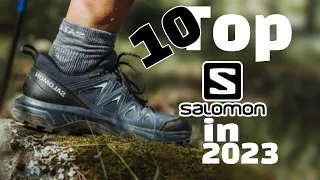 Top 10 Salomon Shoes in 2023👟 The best shoes for hiking and walking🥾