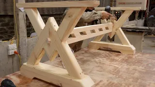 Beautiful Wooden Tea Table Design Ideas // Handmade Woodworking Skills With Great Creative Hands