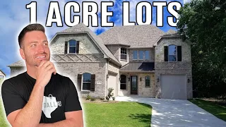 HUGE Homes on Acreage in North Dallas | Living in Van Alstyne TX