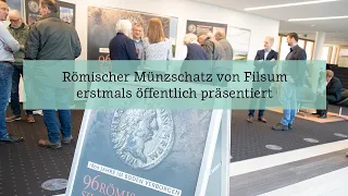 Römischer Münzschatz von Filsum erstmals öffentlich präsentiert