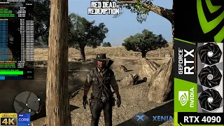 Red Dead Redemption 4K 60FPS XENIA XBOX 360 Emulator | RTX 4090 | i9 13900K