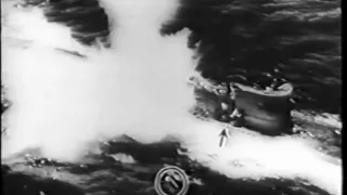 US Navy carrier planes blast German U-Boats in the Atlantic 1943