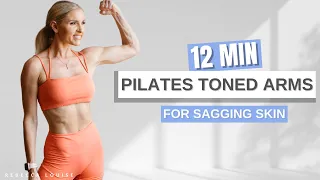 10 MIN ARM TONING for Sagging Skin at home workout | Rebecca Louise