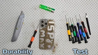 iphone 15pro max Durability Test - Close your eyes