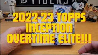 2022-23 Topps Inception Overtime Elite!!! 4 Autos!