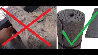 waterproof Jeep carpet insulation - DIY car interior project