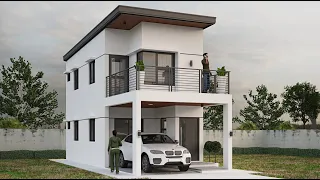 50 SQM. 3 BEDROOM - SMALL HOUSE DESIGN