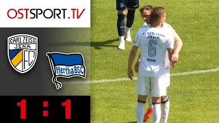 Thüringens Nummer 1? Jena rutscht an Erfurt vorbei: CZ Jena – Hertha II 1:1 | Regionalliga Nordost