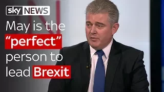 Brandon Lewis: May is the "perfect" person to lead Brexit talks