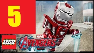 LEGO Marvel Avengers Walkthrough Part 5 PS4