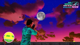 What Happens If You Shoot The Moon in Vice City Definitive Edition