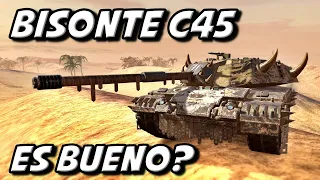 BISONTE C45 - Probandolo es bueno o no? (WoT Blitz)