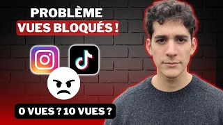 Mes vues tik tok (ou reel) sont bloqués ? Explications bug 0 vues ou baisse des vues !