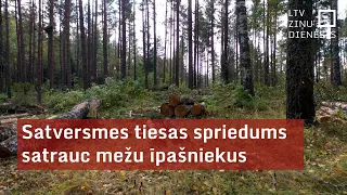 Anulētās koku ciršanas atļaujas pēc Satversmes tiesas sprieduma rada galvassāpes mežu īpašniekiem
