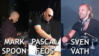 Sven Vath, Mark Spoon & Pascal Feos @ Hessentag HR3 Clubnight, Schwalmstadt, Germany (24.06.1995)