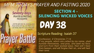 Day 38 Prayers MFM 70 Days Prayer and Fasting Programme 2020 Edition: Prayer Battle Dr. D.K. Olukoya