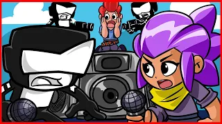 "Stress" Tankman vs Shelly & Colt - Brawl Stars vs Friday Night Funkin Animation