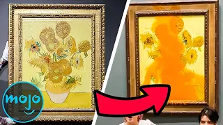 Top 10 Times Paintings Were Attacked By Morons