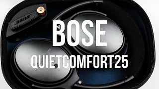 Обзор наушников с активным шумоподавлением Bose Quietcomfort 25 (qc25)