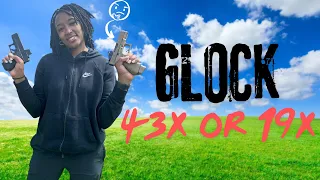 DIFFERENCE BETWEEN GLOCK 43X & 19X