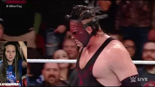 WWE Raw 10/23/17 Kane interrupts the celebration