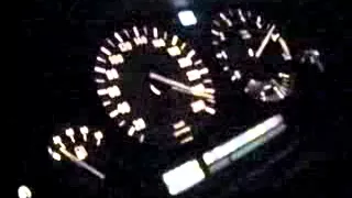 BMW 535 E34 0-250 km/h V max