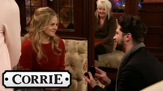 Adam Proposes To Sarah | Coronation Street