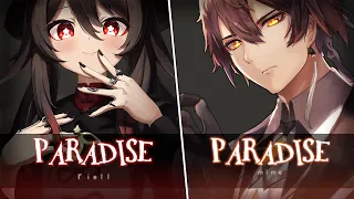 Nightcore ↬ Paradise [Switching Vocals | NV]