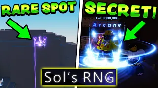 SOLS RNG INSANE SECRET SPOT...