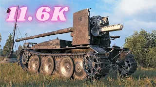 Grille 15 - 11.6K Damage 8 Kills World of Tanks Replays ,WOT tank games