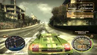 NFS:Most Wanted - Challenge Series - #68 - Pursuit Length (2/3) - HD