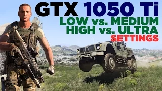 Arma 3 Apex | i5 2500 | GTX 1050 Ti | Low vs. Medium vs. High vs. Ultra Settings | 1080p