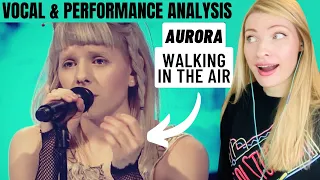 Vocal Coach/Musician Reacts: AURORA 'Walking In The Air' Live at Nidarosdomen - In Depth Analysis