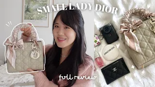 FULL REVIEW | SMALL LADY DIOR | Is it worth it + what fits in the bag!