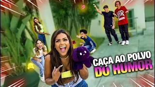 CAÇA AO POLVO DO HUMOR NA MANSÃO LOURES (Bom humor x mal humor)