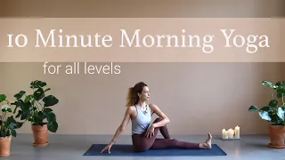 Rise And Shine Yoga Flow | 10 Min Morning Wake Up Yoga