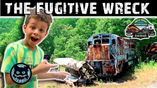 The incredible 'Fugitive train wreck' of Dillsboro, NC.