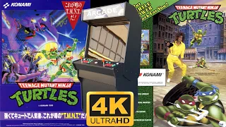 Teenage Mutant Ninja Turtles [ARCADE] Gameplay Walkthrough FULL GAME [4K60ᶠᵖˢ🔴]