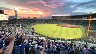 夕日をバックに今シーズンラストの甲子園二次会！次はファイナルステージで会いましょう！！横浜DeNAベイスターズ