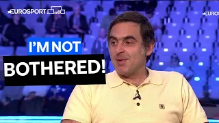 "I'm not bothered" | O'Sullivan gives his opinion on 147s after Trump maximum | Eurosport Snooker